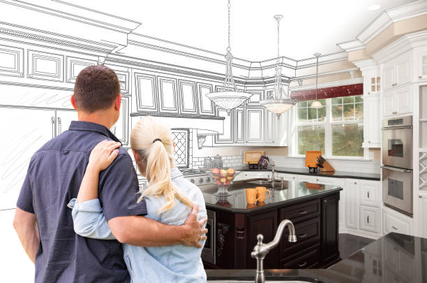 Professional Cabinet Installation technician working in Lester Prairie, MN